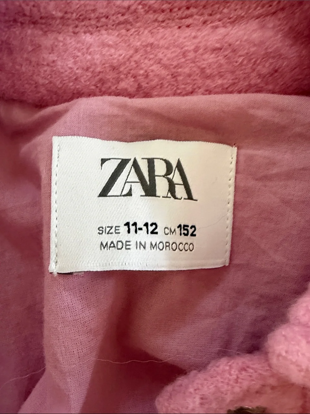 Zara Kids Bubblegum Pink Jacket